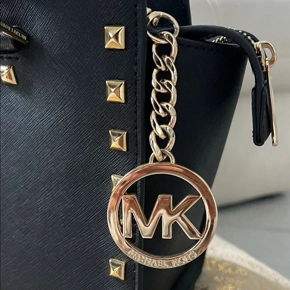 Michael Kors Black Satchel - Picture 3 of 5